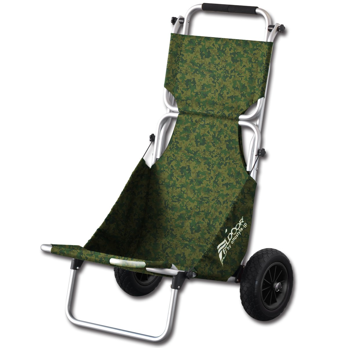 Amazon.co.jp: FIELDOOR 折りたたみ式 トローリーチェア