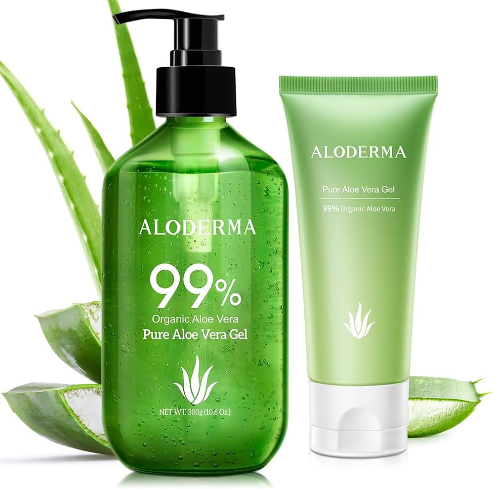 Amazon.com : All Purpose Pure Aloe Vera Gels Set - 3 Pieces - 2
