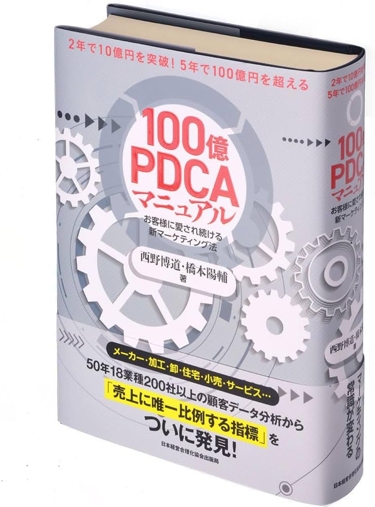 100億PDCAマニュアル』2年で10億円を突破! 5年で100億円を超える