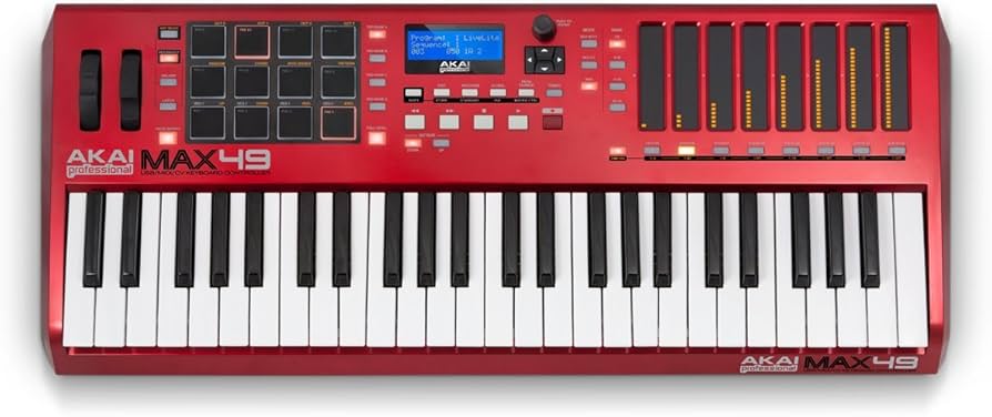Amazon | Akai Professional 49鍵 USB/MIDIコントローラ MAX49 AP-CON