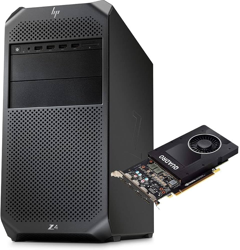 HP Z4 G4 Workstation Tower | Intel Xeon W-2123 3.6Ghz | Ram 64Gb