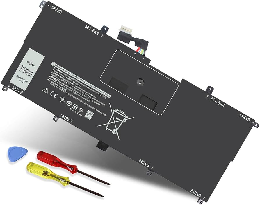 Amazon.com: DMKAOLLK NNF1C Laptop Battery for Dell XPS 13 2 in 1