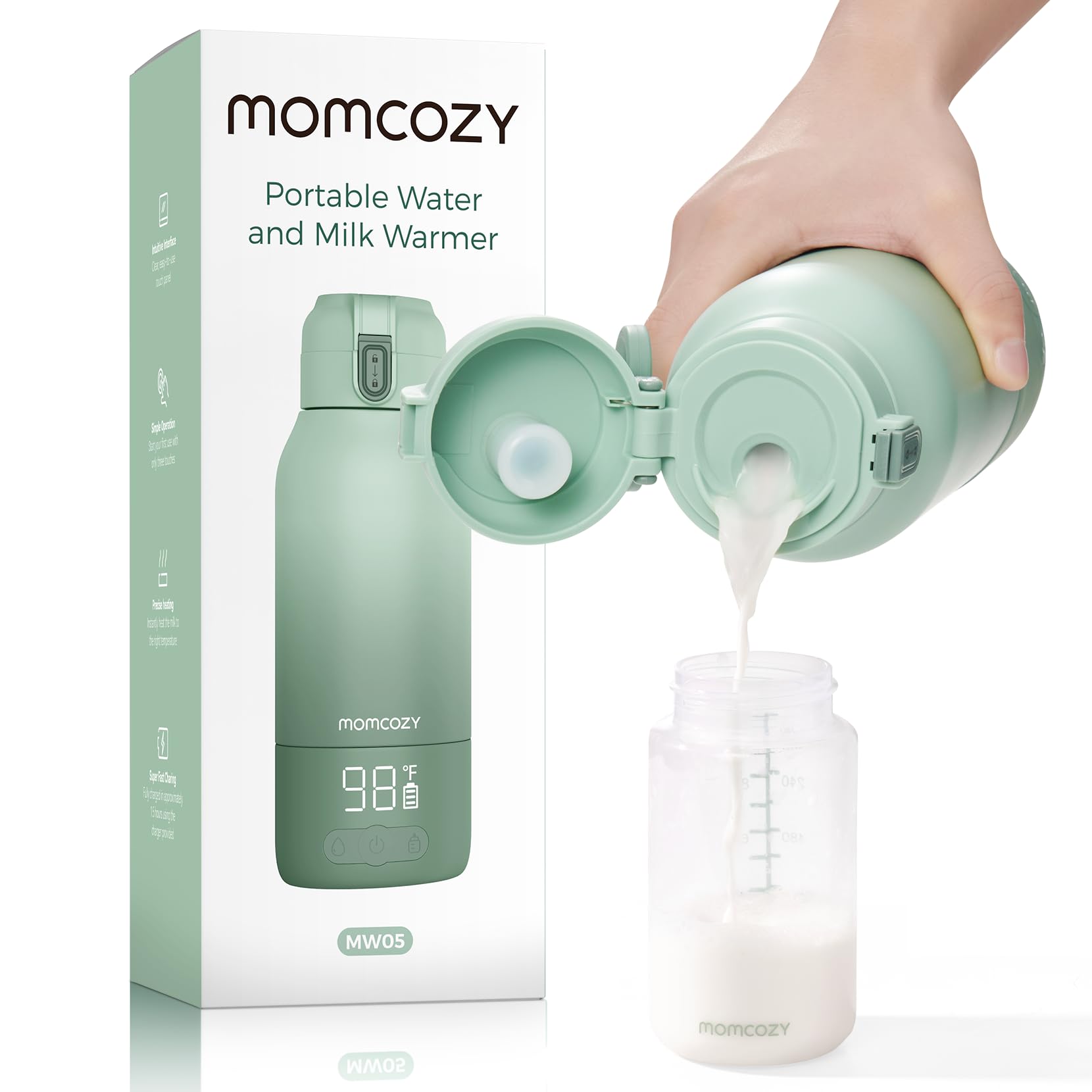 Amazon.com : Momcozy Portable Milk Warmer for Travel – Dual