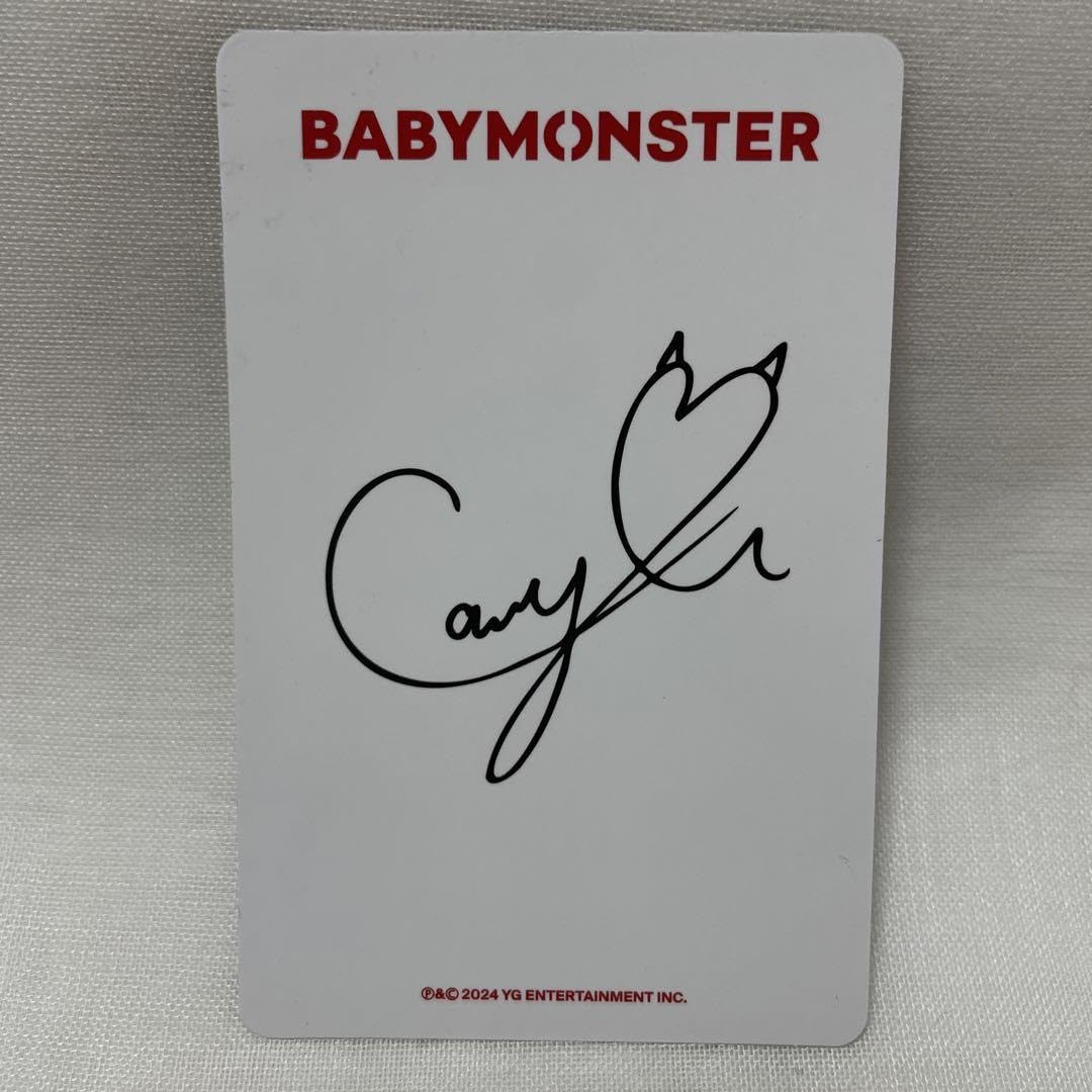 Amazon.co.jp: BABYMONSTER YG TAG 限定 特典 トレカ チキータ : おもちゃ