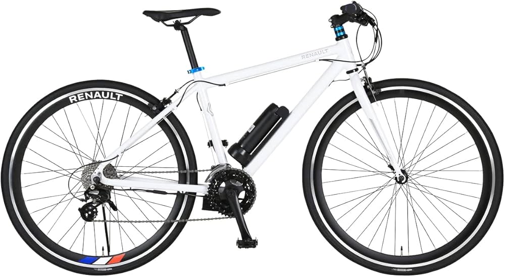 Amazon | RENAULT E-MAGIC7016 ホワイト 電動アシストスポーツクロス