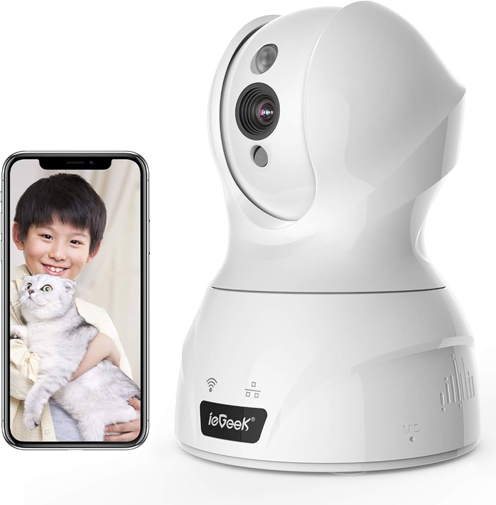 Amazon.co.jp: 【2022年最新強化版500万画素】ieGeek ペットカメラ