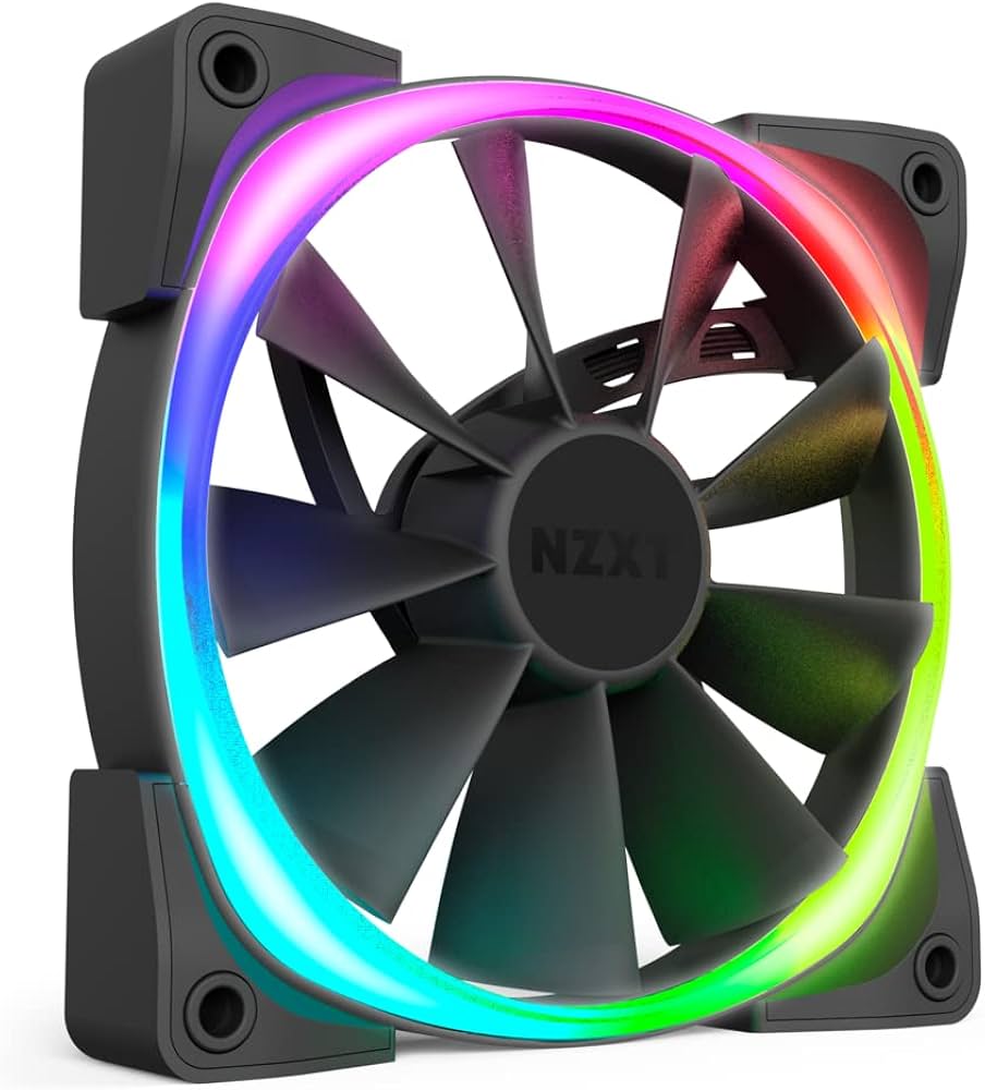 Amazon | NZXT Aer RGB 2 PCケースファン RGB対応 120mm HF-28120-B1