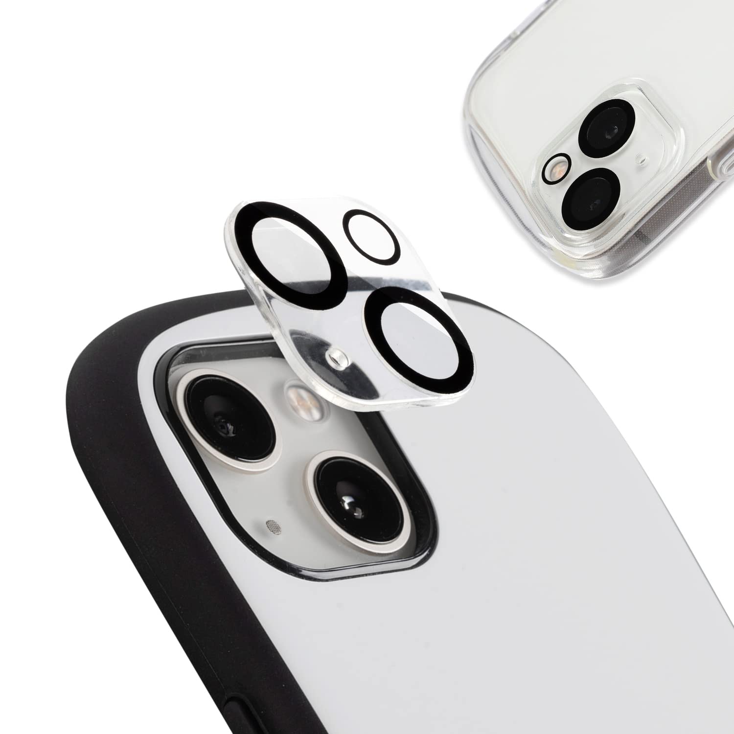 Amazon.co.jp: iFace iPhone 13 mini/13 専用 カメラレンズ 保護カバー