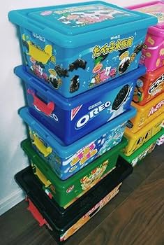 Amazon.co.jp: お菓子 収納ケース コンテナボックス 箱 セット