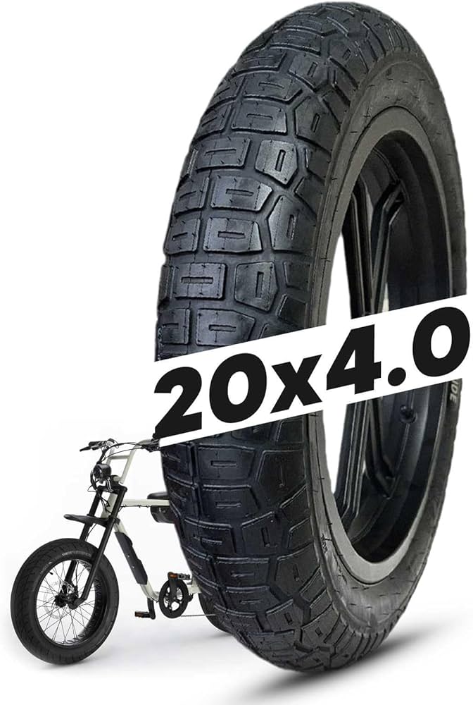 Amazon | 20x4.0 タイヤ【新登場】ファット 自転車 タイヤ 20/4.0