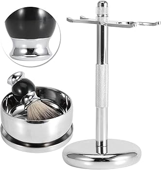 Amazon.co.jp: シェービングブラシセット 3点セット、シェービング