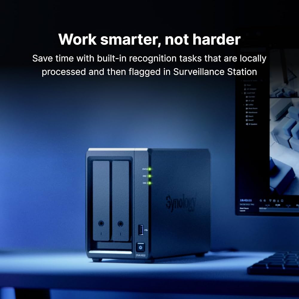 Amazon.co.jp: 【監視カメラ用NASキット】Synology ディープラーニング
