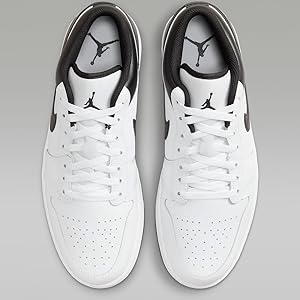 Amazon | [ナイキ] エア ジョーダン 1 ロー AIR JORDAN 1 LOW ホワイト
