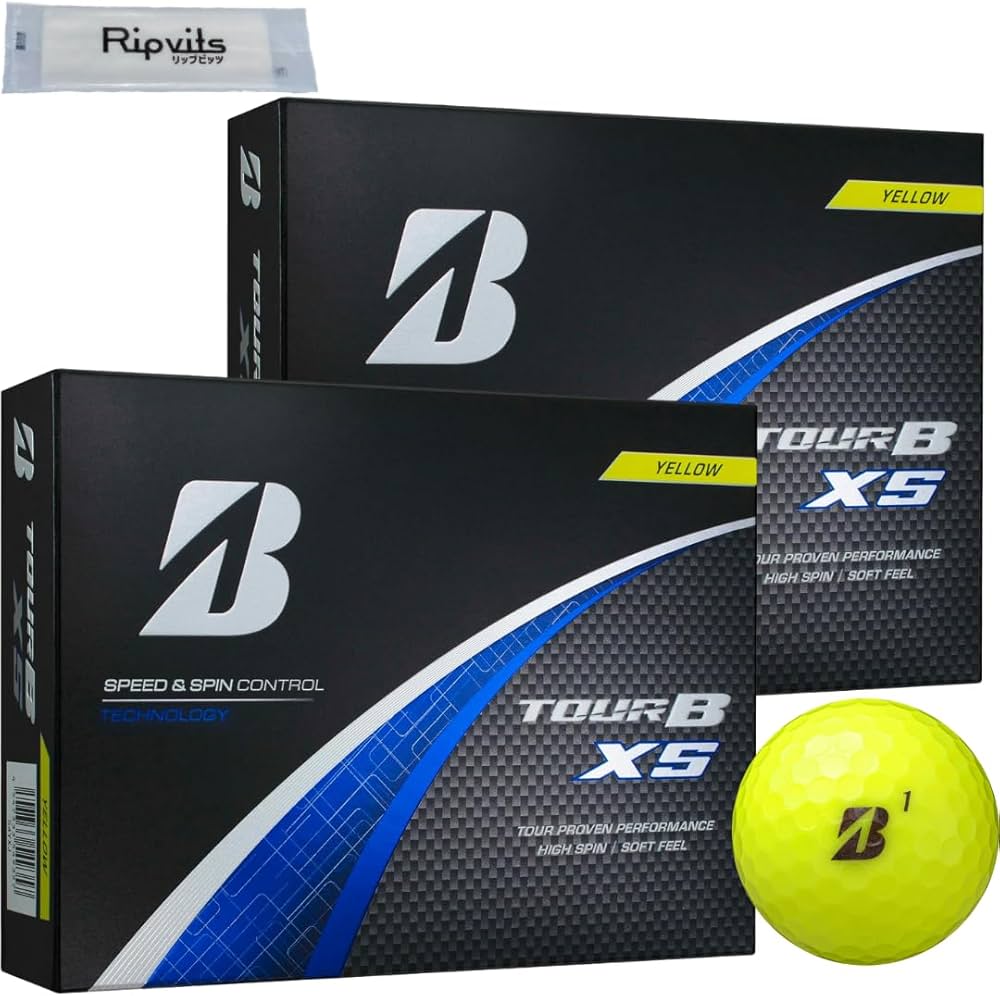 Amazon.co.jp: Bridgestone 2024 Tour B XS Tour B X S Yellow 2 Dozen