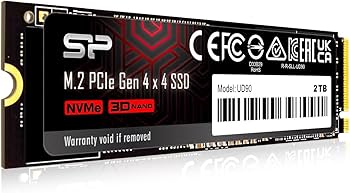 Silicon Power 2TB UD90 NVMe 4.0 Gen4 PCIe M.2 SSD R/W up to 5,000
