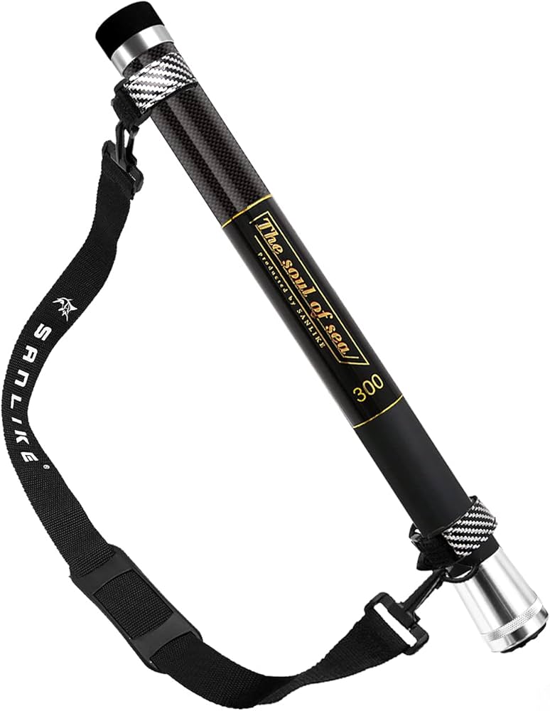 Amazon | SANLIKE 玉の柄 ランディングポール 伸縮 軽量 玉ノ柄