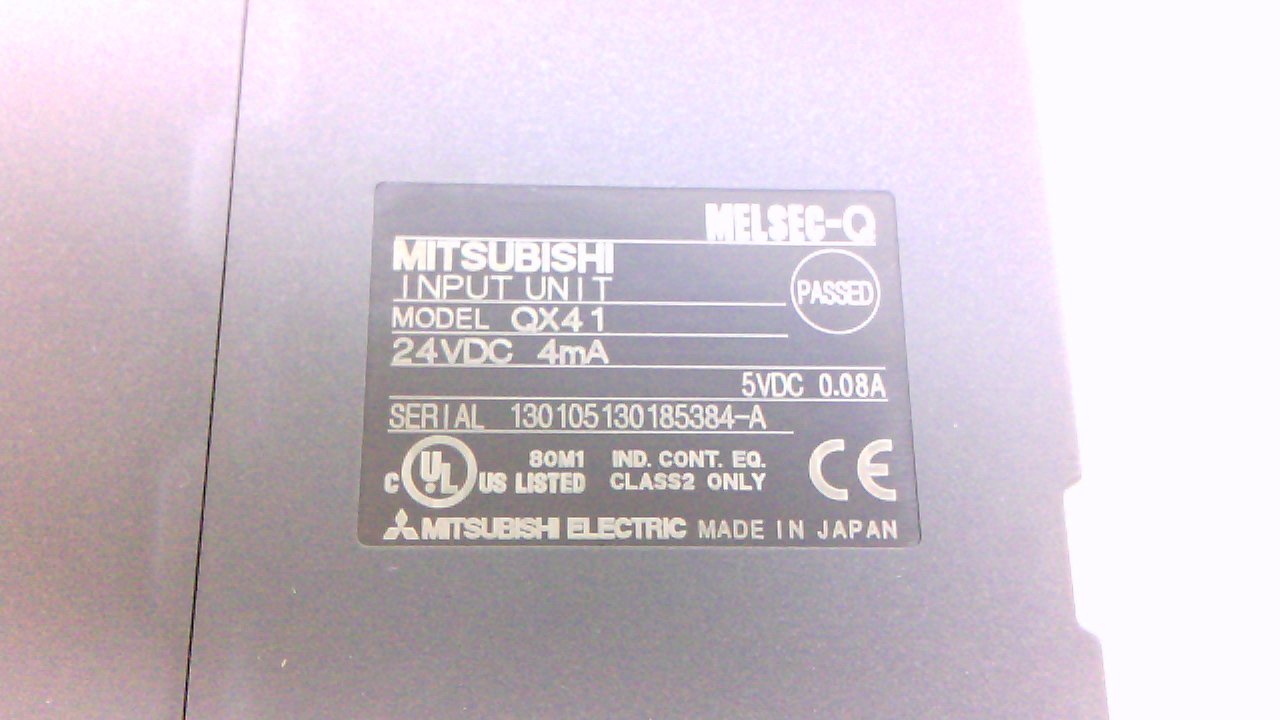 Amazon.co.jp: 三菱シーケンサ Qシリーズ DC入力ユニット QX41 新品