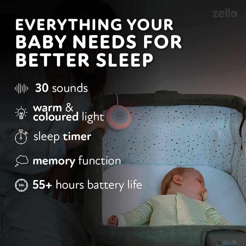 Amazon.com: Zello | Portable Pro Max White Noise Machine | 30