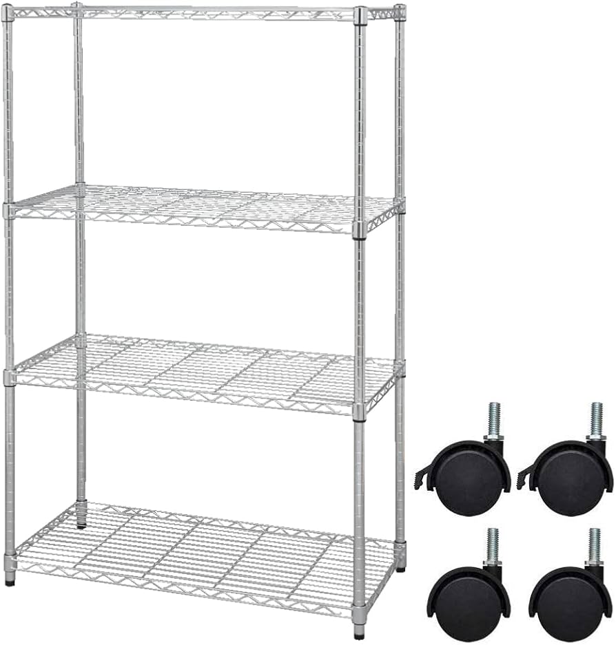 Amazon.co.jp: アイリスオーヤマメタルラック 本体 キャスター付 幅91