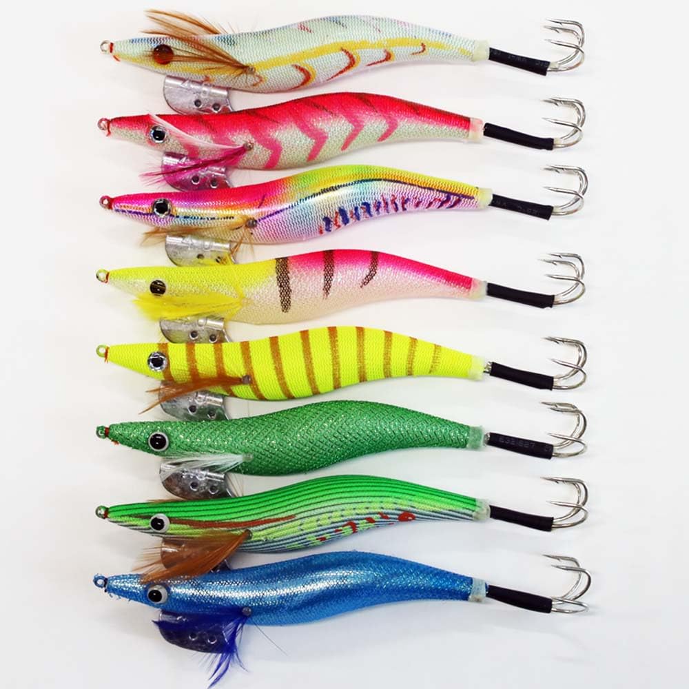 Amazon | 4.0号 タコ釣り エギ 8種 8本セット エギング 仕掛け