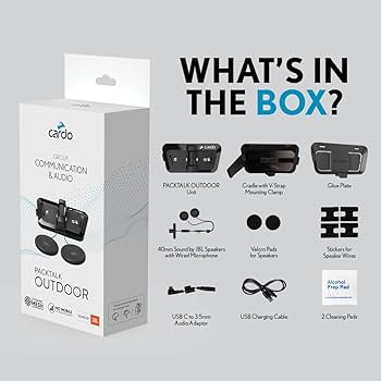 Amazon.co.jp: Cardo カルド インカム PACKTALK OUTDOOR パックトーク