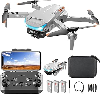 Amazon.co.jp: K101Max ドローン カメラ付き 100g未満 申請不要 1080P