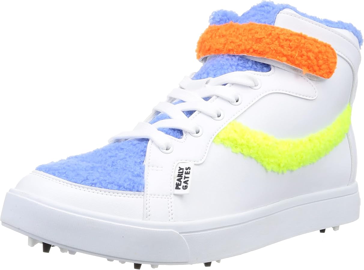 Amazon | [パーリーゲイツ] メンズ ゴルフシューズ/カラフルボア