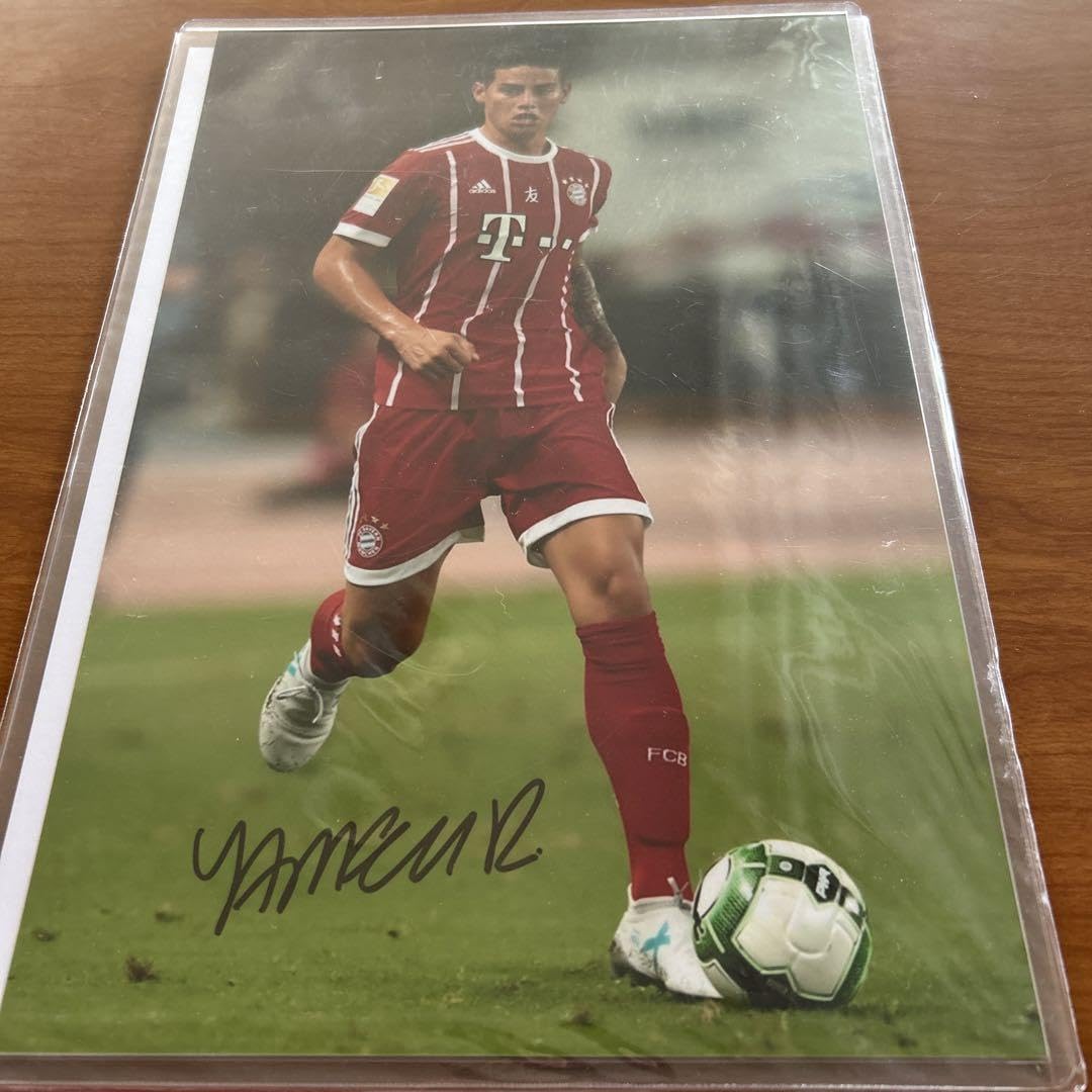 Amazon.co.jp: 元コロンビア代表 ハメス ロドリゲス 直筆サイン入り