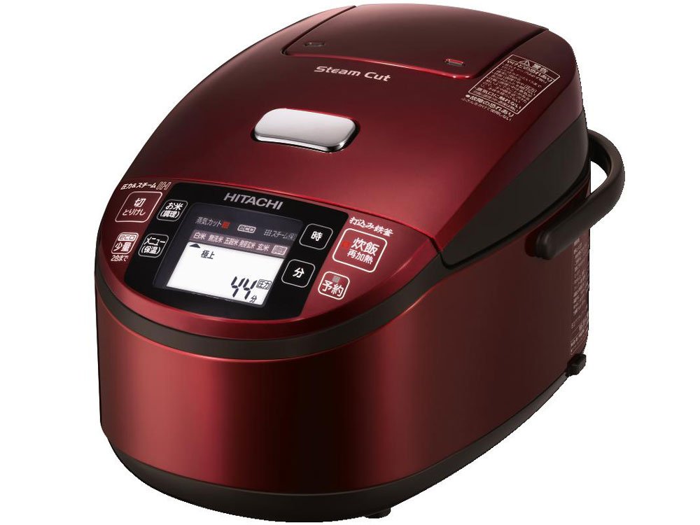 Amazon | HITACHI 圧力スチームIH炊飯器 5.5合 パールレッド RZ-SV100K