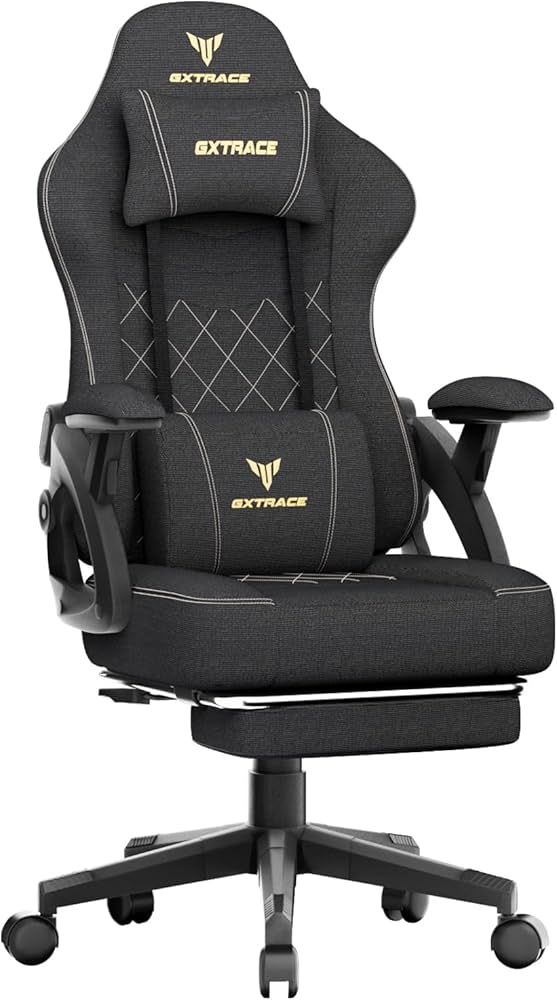 Amazon.co.jp: GXTRACE ゲーミングチェア ファブリック オフィスチェア