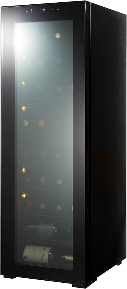 Amazon.co.jp: ワインセラー コンプレッサー式 37本収納 恒温保湿 安定