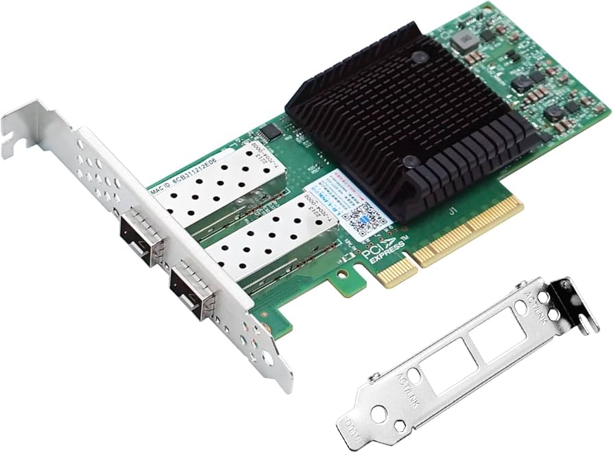 Amazon | 25GbE NICネットワークカード Mellanox ConnectX-4、デュアル