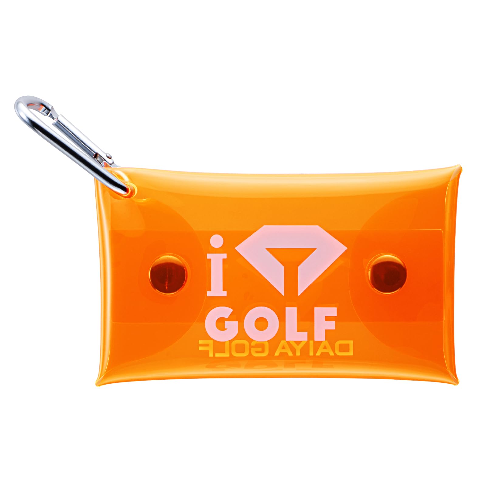 Amazon | ダイヤゴルフ(DAIYA GOLF) クリアティーケース オレンジ