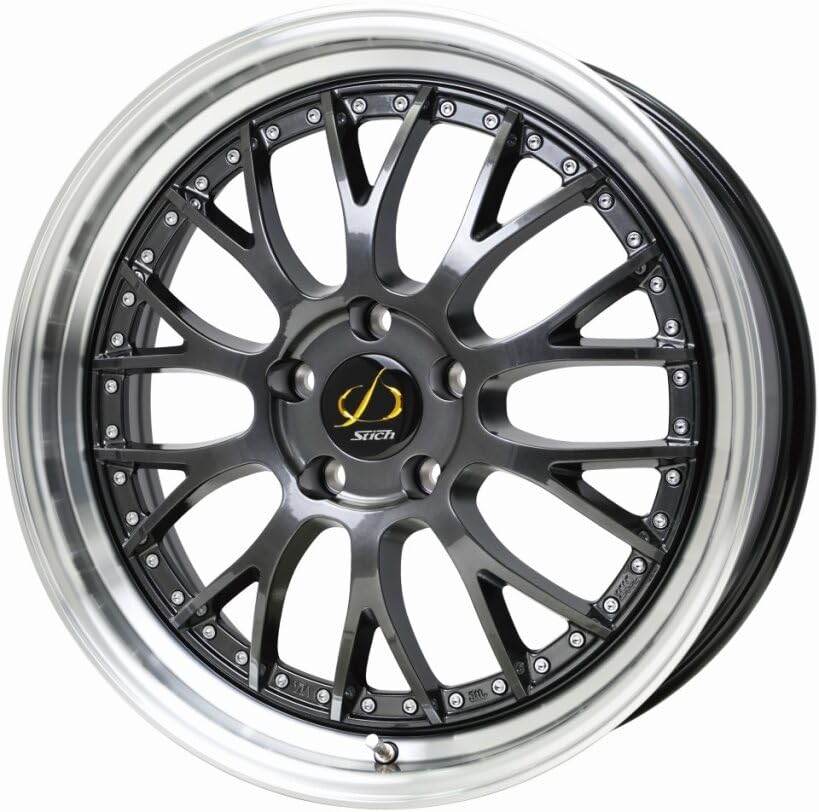 Amazon.co.jp: 復刻版 ホイール 4本セット Stich Mesh NR シュティッヒ