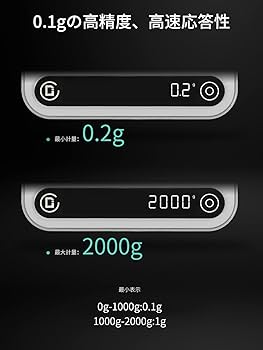 Amazon.co.jp: DiFluidコーヒースケール ドリップ 精度0.1g 測量範囲