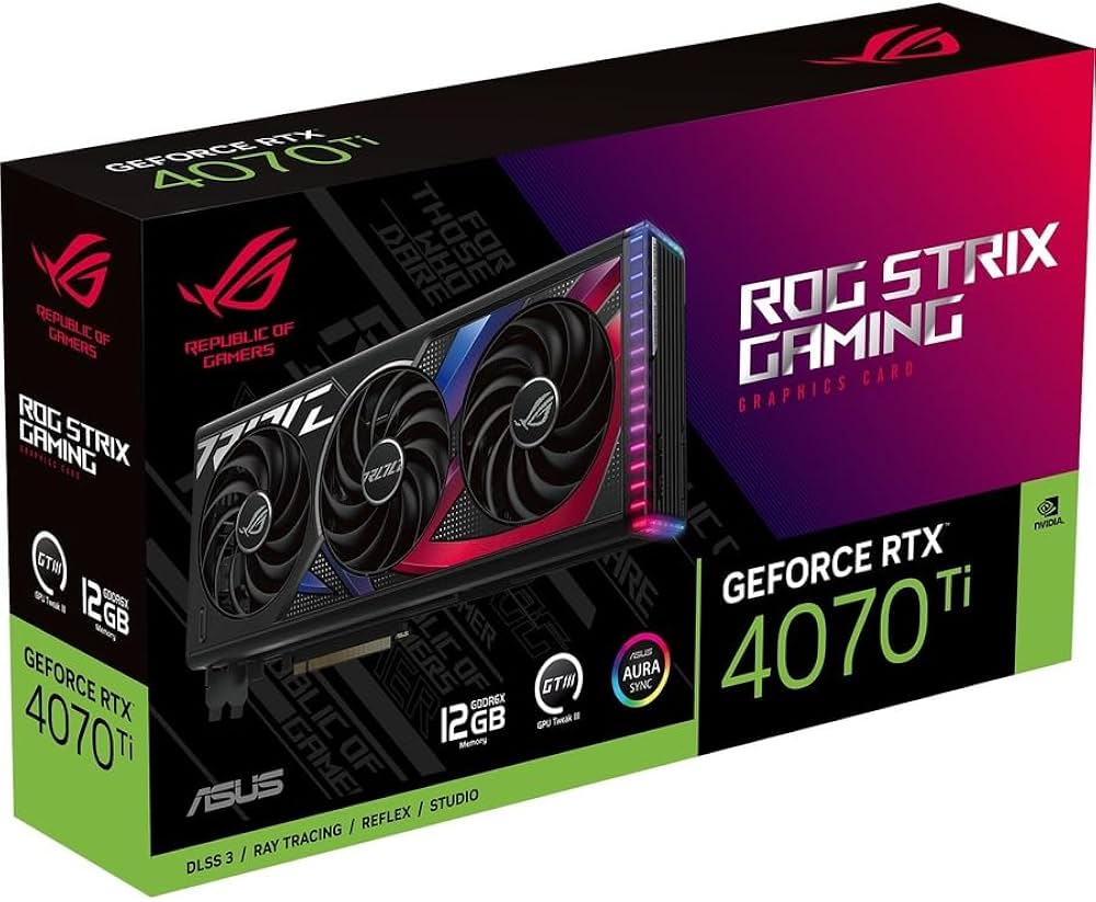 Amazon | ASUS ROG Strix NVIDIA GeForce RTX™ 4070 Ti ゲーミング