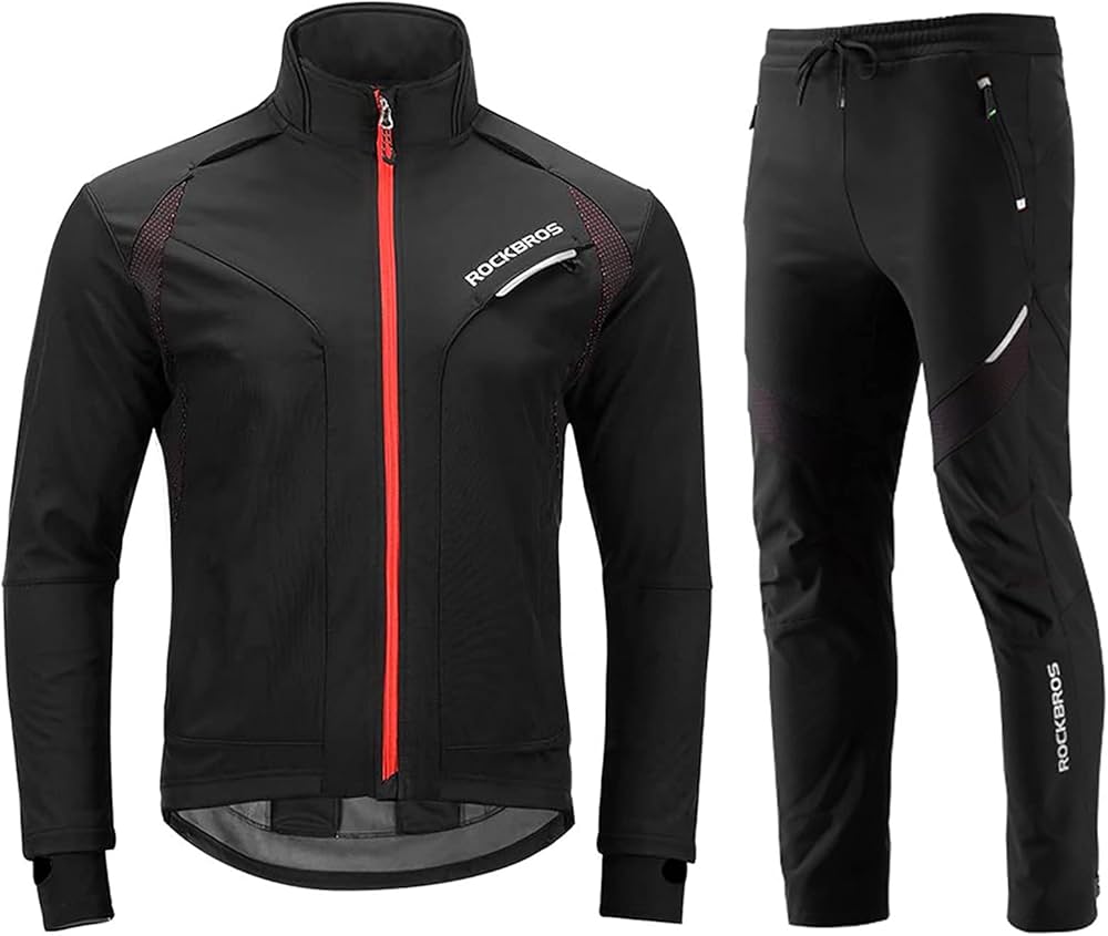 Amazon | [ROCKBROS] ロックブロス サイクルジャージ 冬 サイクル