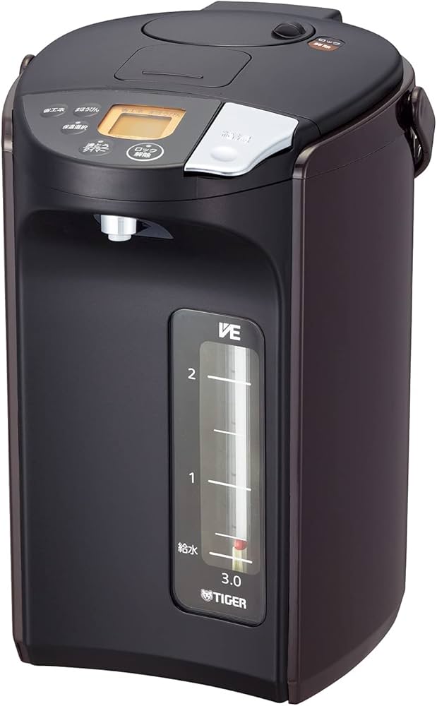 Amazon | タイガー魔法瓶(TIGER) 電気ポット 蒸気レス VE 電気 ま