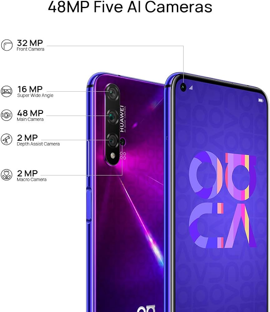HUAWEI nova 5T パープル128GB SIMフリー Huawei nova 5T YAL-L21