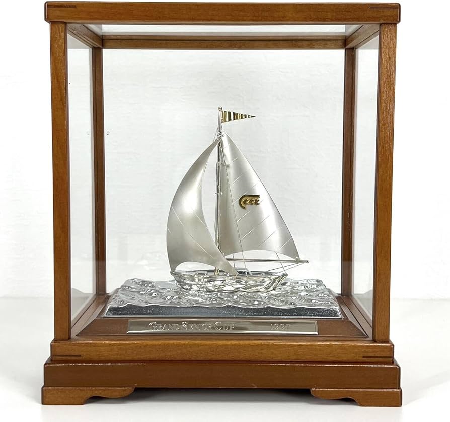Amazon.co.jp: 置物 ヨット SILVER ヨット7号 TAKEHIKO 関工芸 武比古