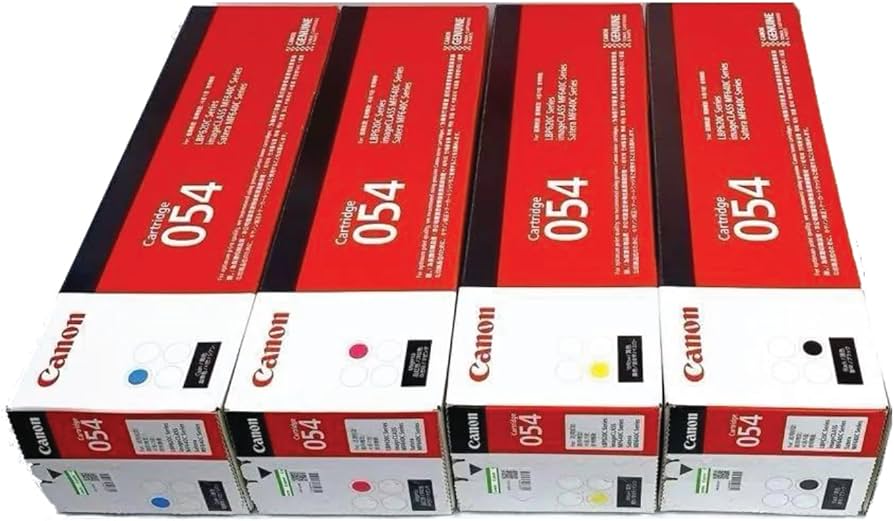 Amazon.co.jp: 【キヤノン メーカー純正品】CRG-054(4色セット)トナー