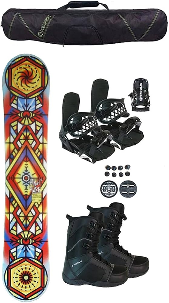 Amazon.com : Symbolic Nightmare Illuminati 2024 Snowboard