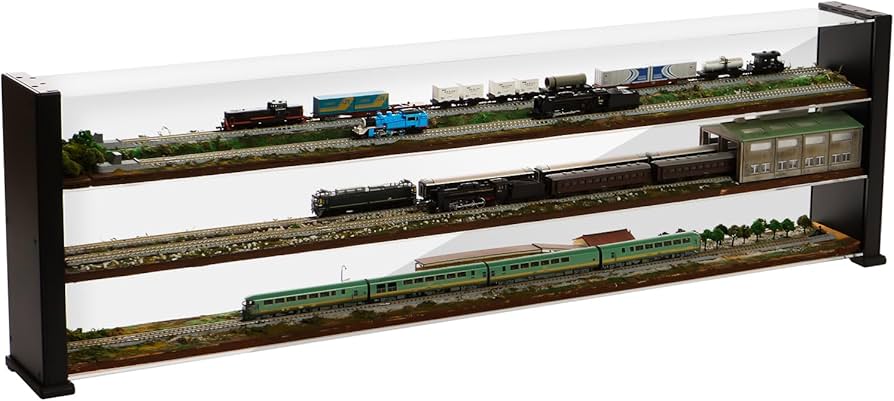 Amazon.co.jp: ディスプレイケース アクリル 大型 透明感 幅102cm 奥行