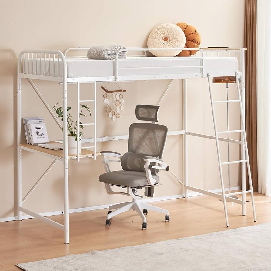 Amazon｜Laovyarw システムベット ロフトベッド シングル コンセント