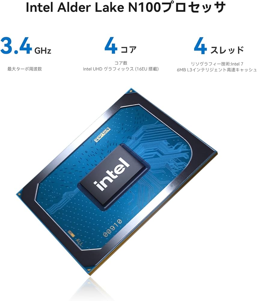 Amazon.co.jp: インテルミニPC 2025 最新のAlder Lake-Nシリーズ N100