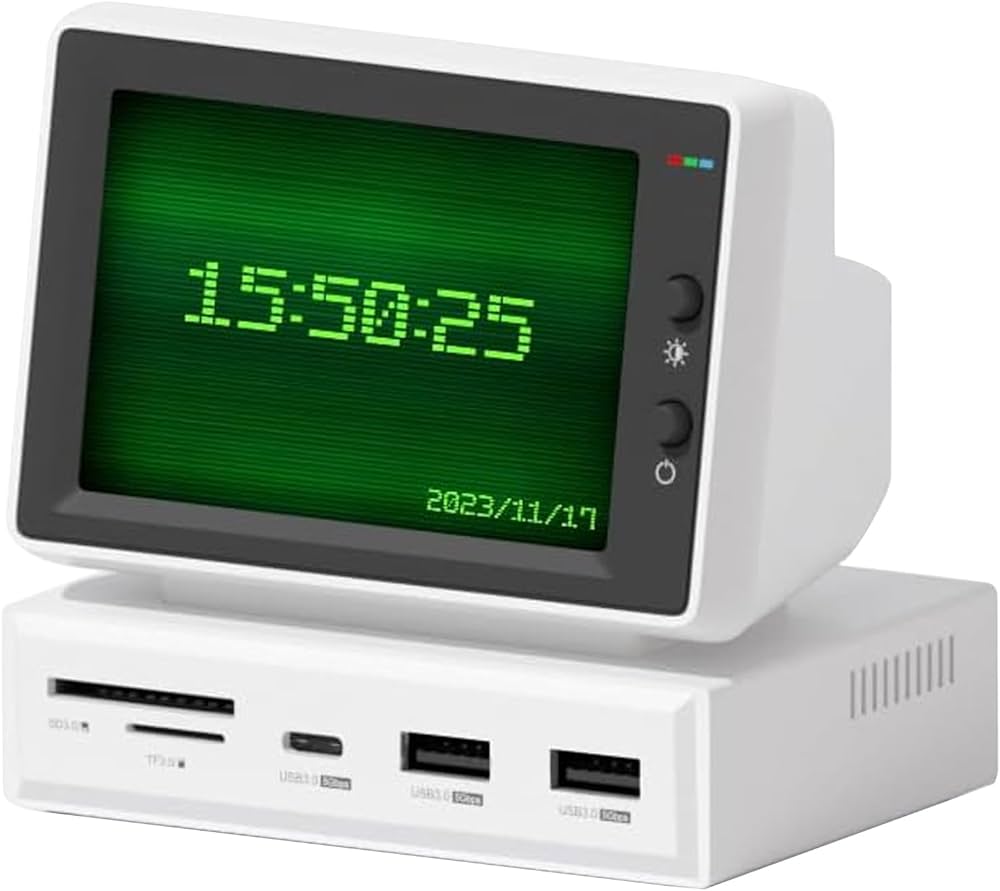 Amazon | USB Cハブ付き3.5インチIPS USBミニスクリーン、PC用