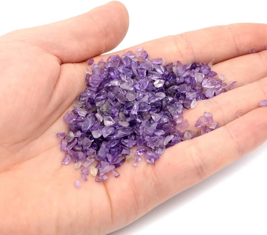 0725119 アメジスト細石置物 約48*160ミリ 【公式通販】