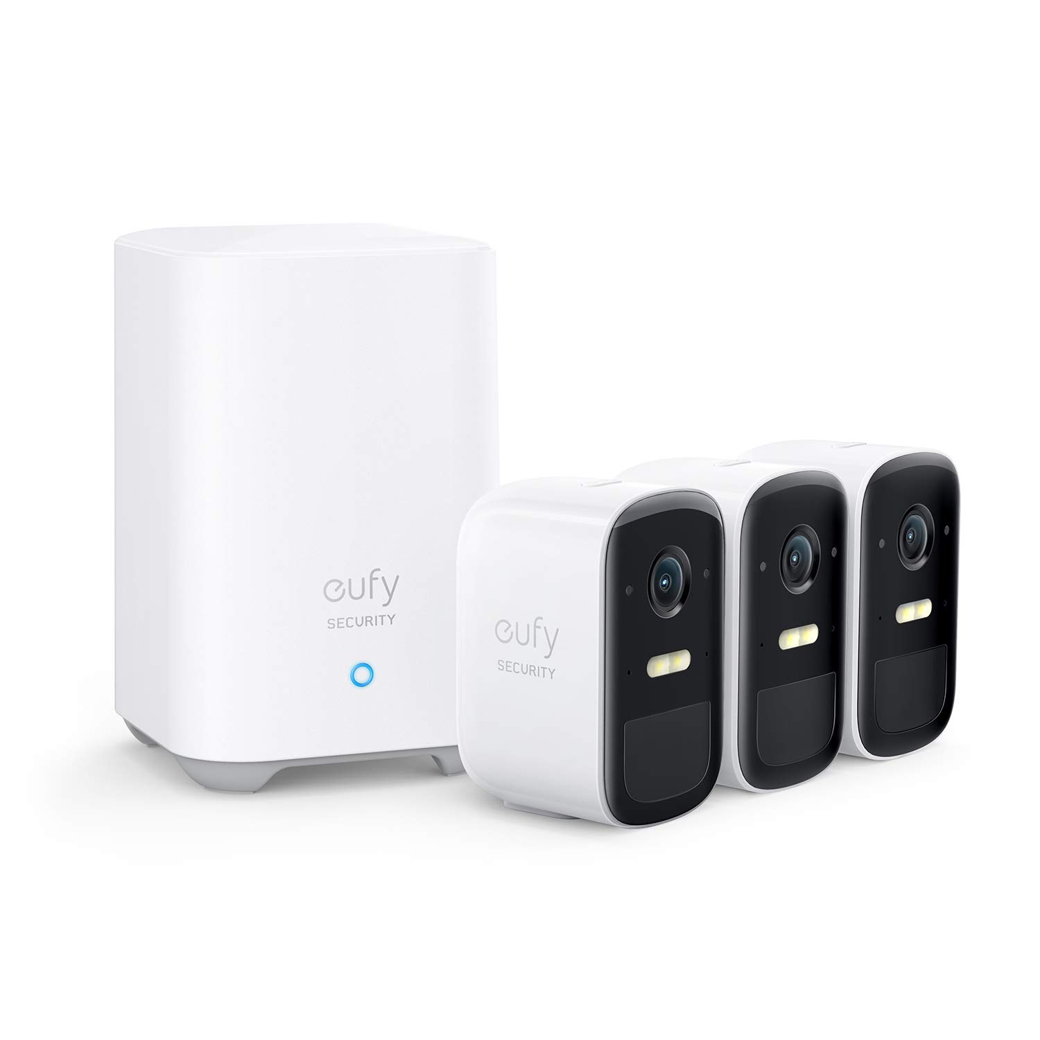 Amazon.com : eufy Security, eufyCam 2C 3-Cam Kit, Security Camera