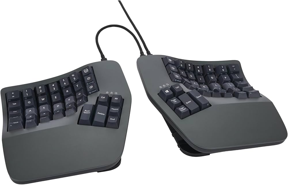 Amazon | 【有線・ピンク軸】Kinesis Advantage360 Linear Quiet