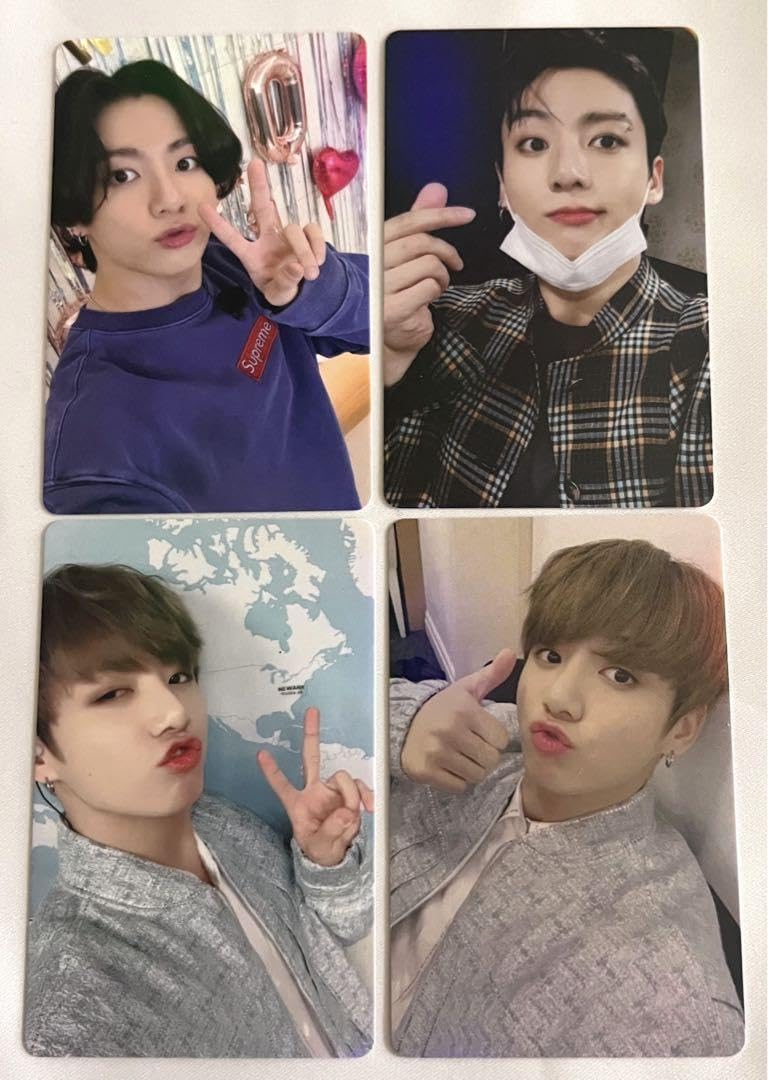 Amazon.co.jp: グク ジョングク BTS トレカ カード セルカお 4枚セット